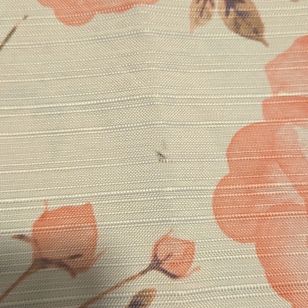 Pink Flower Shower Curtain